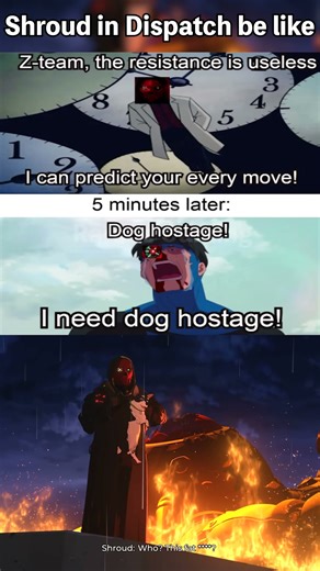 Shroud in Dispatch Be Like #dispatch #dispatchgame