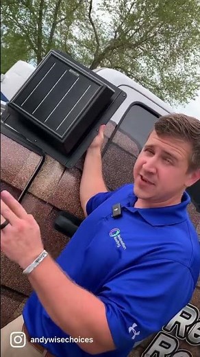 These solar attic fans help your roof last as long as possible