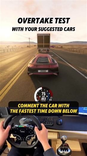 Crash Master 9000 | BeamNG Creator on Instagram: "Overtake test with your suggested cars! #viral #beamngdrive #cars #foryou #reels"