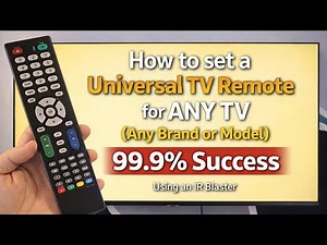 How To Set A Universal TV Remote For Any TV (Any Brands and Models) | TV Remote Settings (New)