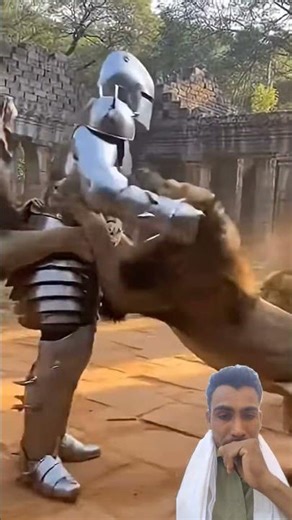 Robot Vs Tiger Attack 🐯 #lion #animals #viralvideo