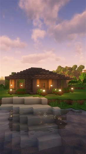 The coziest Minecraft base you'll ever see 🕯️🌿