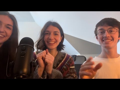 ASMR with Friends 🌷 ~ Connor & Sam