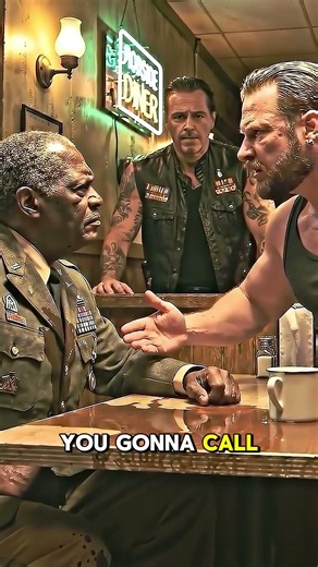 Bikers Spilled Veteran’s Coffee on the Table, One Person Made Them Fold Their Uniforms and Apologize