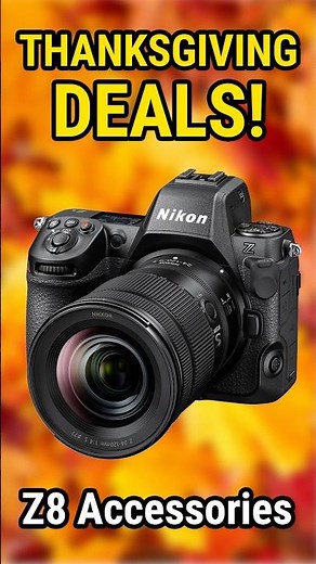 3 Nikon Z8 Accessories You Should Buy TODAY! #BlackFridayDeals #NikonZ8 #CameraGear #PhotographyDeal