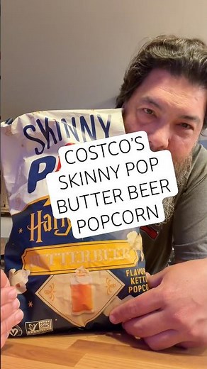 Trying Costco’s Skinny Pop Harry Potter Butter Beer popcorn
