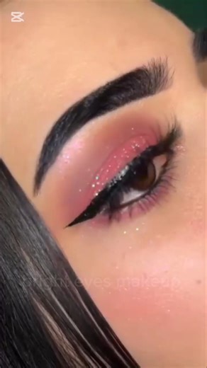 Red Smokey eye makeup tutorial ❤️ #trending #shorts