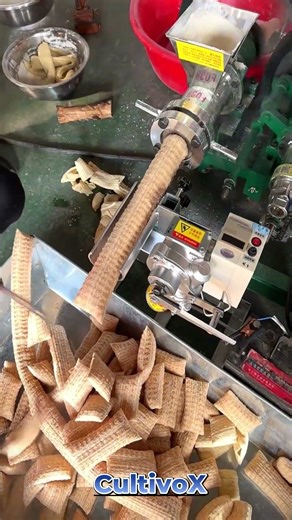 Commercial Corn Puffing and Extrusion Process