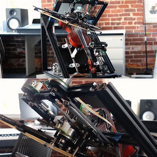 College Student Builds AI-Powered Robot Violinist That Can Skillfully Play Songs