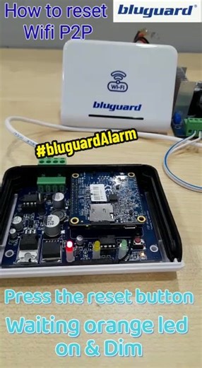 Bluguard V16 Bluguard Alarm How to reset Bluguard P2P Alarm Module #excellencesurveillanceenterprise #bluguardAlarm #bluguardv16voicedial #bluguard8Zone