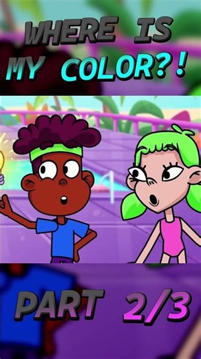 My color is gone 😔 Help me find my color! 🌈 PART 2 #forkids #learning #educational
