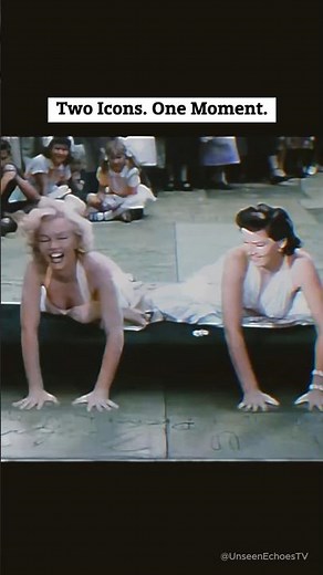Marilyn Monroe & Jane Russell | The Night Hollywood Stopped (1953)