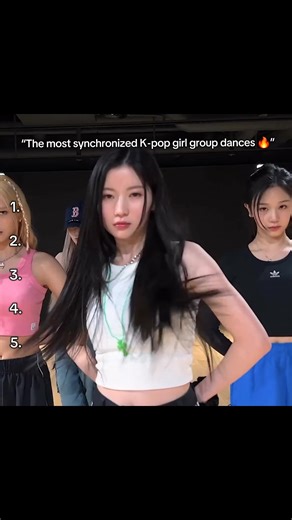 K-Pop Girl Group Dance Synchronization Rankings