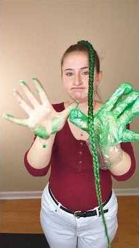 Kinda messy but my first attempt at colored hairspray 😂 #hair #hairstyle #haircut #rapunzel #shorts