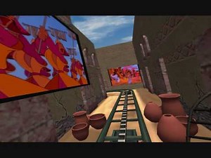 RCT3 Aladin Theme Coaster