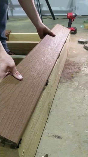 Camo Starter clips installing composite decking