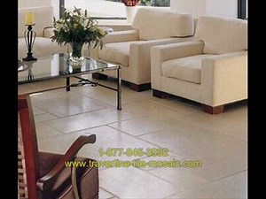 versailles pattern travertine tile mosaic