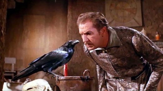 The Raven 1963 - Vincent Price, Boris Karloff, Peter Lorre, Hazel Court, Jack Nicholson