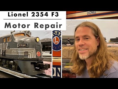 Lionel 2354 Motor Repair - Postwar Maintenance and Service