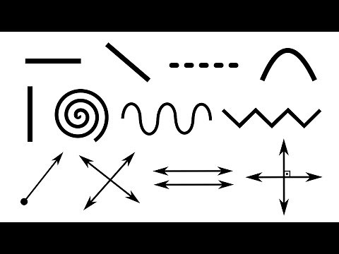 Types of Geometric Lines | Lines Vocabulary | English