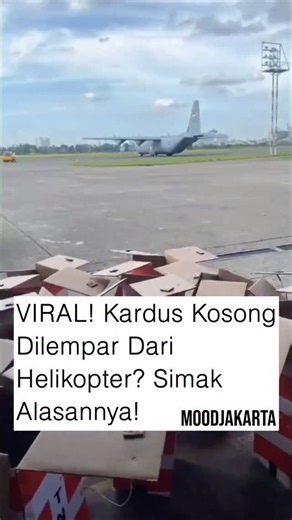 JAKARTA FOLKMOOD MEDIA on Instagram: "Heli box yang digunakan TNI AU dalam pengiriman bantuan udara memiliki desain khusus. Isinya tidak diisi penuh untuk menjaga keseimbangan dan keamanan saat dijatuhkan dari udara. Desain ini justru bertujuan melindungi bantuan agar tetap layak diterima warga di wilayah yang sulit dijangkau jalur darat."