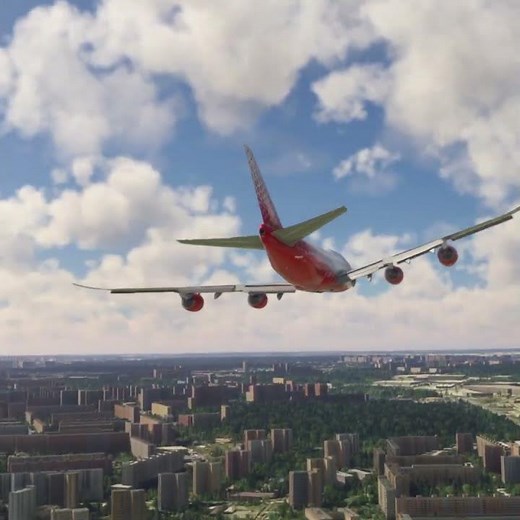 BOEING 747 Takes Flight with Rossiya Airlines! #shorts