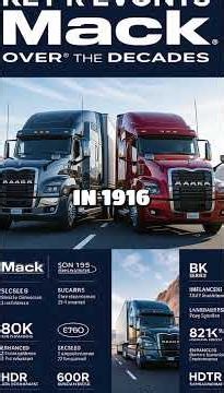 Mack Trucks: A Century of Power, Reliability, and Innovation on the Open Road