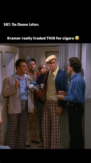 Kramer REALLY wanted those cigars… was it worth it? 😂 #seinfeld #kramer #shorts