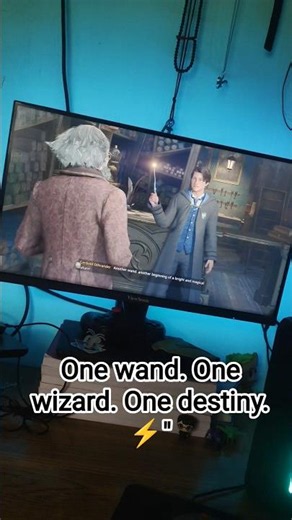 My First Wand in Hogwarts Legacy 🪄