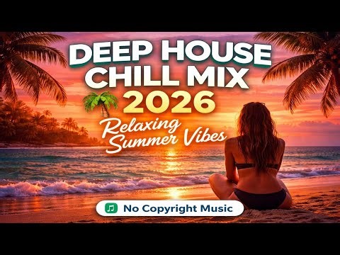 Deep House Chill Mix 2026 🌴 Summer Vibes | Relaxing & Tropical House Music | No Copyright