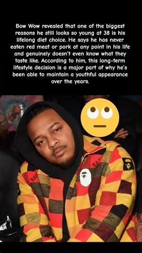 Bow Wow Reveals his SECRET to Looking 20 at age 38… he’s NEVER eaten red meat or pork! #bowwow