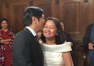 Marcos says his love story with wife Liza began in New York
