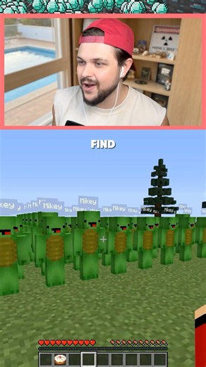 100 Mikeys... But Only ONE Is Real 😱 - Minecraft Animation #shorts