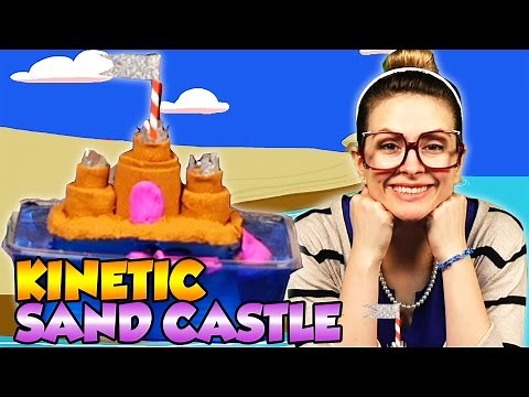 DIY Sand Castle with Kinetic Sand - Summer Craft | Arts & Crafts with Crafty Carol at Cool School