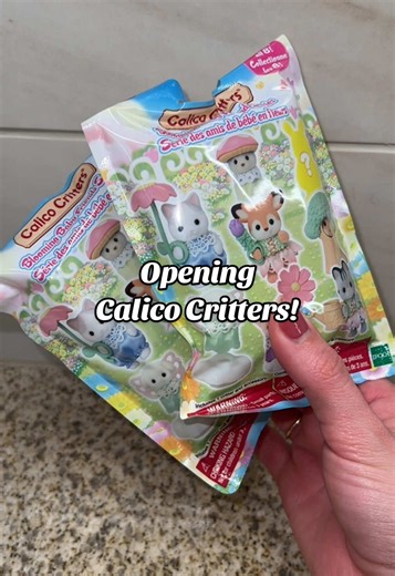 Out of the giant box how did I end up with two of the same 😂😭🤭 it’s okay I’ll take one to work, she’s loved! #calicocritters #blindbags #unboxing