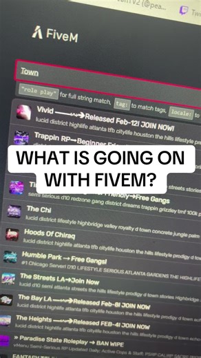 The Towns RP? #fivem #gtarp #thetownsrp #cfx