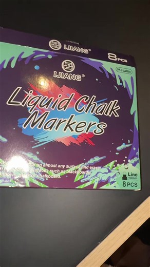Liquid Chalk Markers Chalkboard ASMR Handwriting Tips