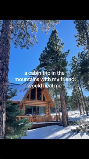 a cozy breakfast in the morning followed by a snowball fight is all i need rn #pinterest #snow #mountain #cabin #friends