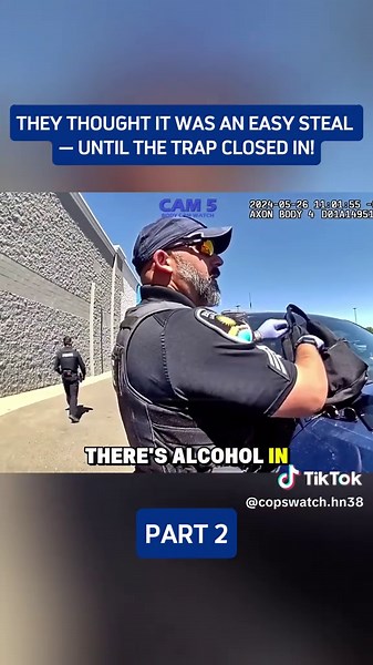 They Thought It Was an Easy Steal — Until the Trap Closed In! #cops #bodycamcops #copsoftiktok #police