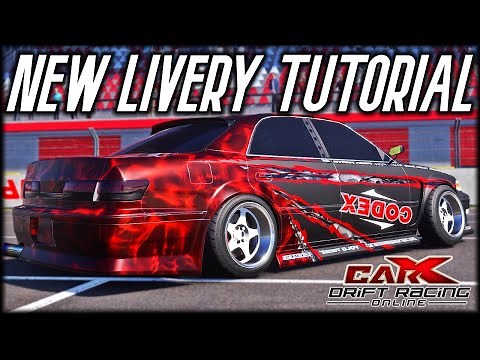 CARX | STEP BY STEP LIVERY TUTORIAL | carx drift racing online