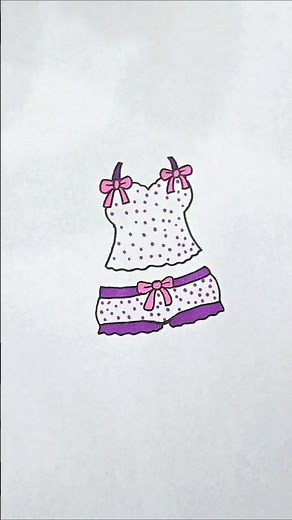 Learn to draw pajamas easily 👕🩲 #drawing #drawing4kids #art #lanterndraws #easydrawing #howtodraw