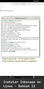 Instalar Inkscape en Linux Debian 12