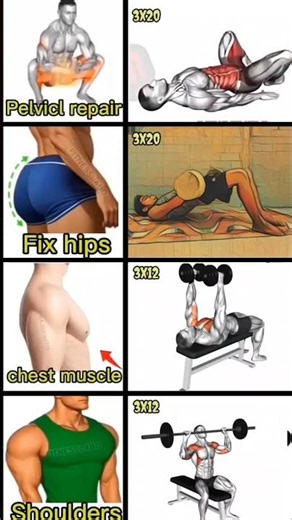 Only 10 Minutes Daily – Fix Hips, Chest & Shoulders Fast#ChestWorkout #Forearms #HipFix #ShoulderDay