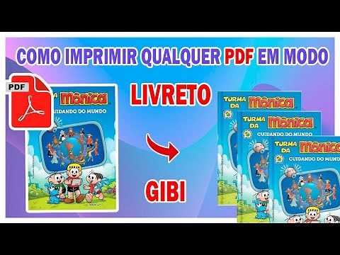 COMO IMPRIMIR QUALQUER ARQUIVO PDF EM MODO LIVRETO - GIBI