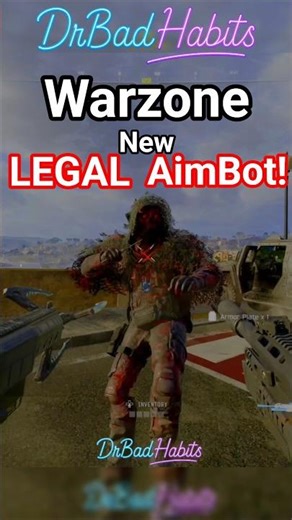 This AimBot hack is insane #warzone #callofduty #shorts