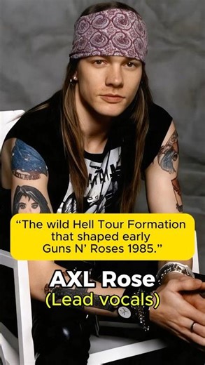 The VERY FIRST Guns N’ Roses Lineup EVER (1985)