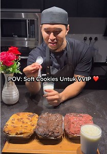 Soft Cookies recipe: Cara buat 3 jenis soft cookies mudah