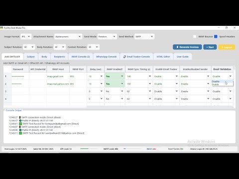 PyUltra Bulk Mailer Pro SMTP tutorial