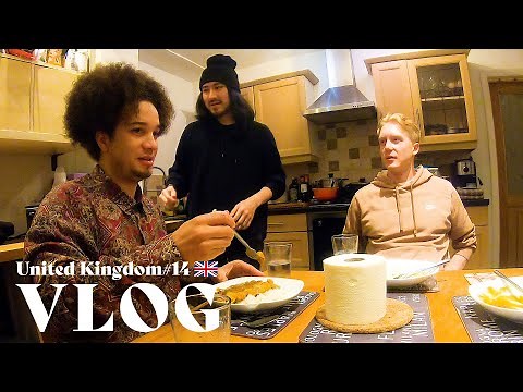 🇬🇧MADE JAPANESE KATSU CURRY FOR BRITISH FRIEND!!