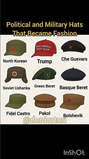 Political and Military Hats That Became Fashion, #facts #politics #military #history #hat #fashion